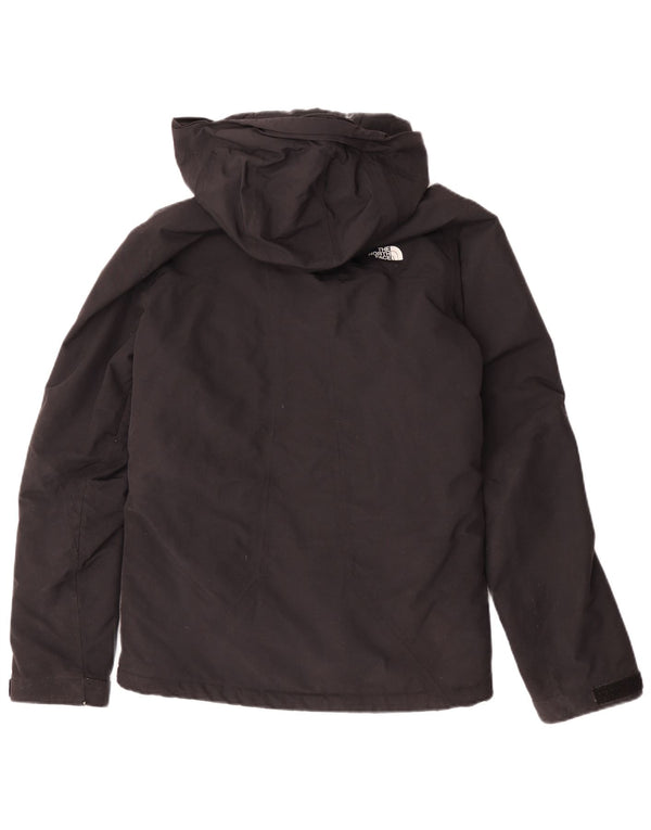 The North Face Herre Hooded Windbreaker Jacket UK 36 Small Black Nylon