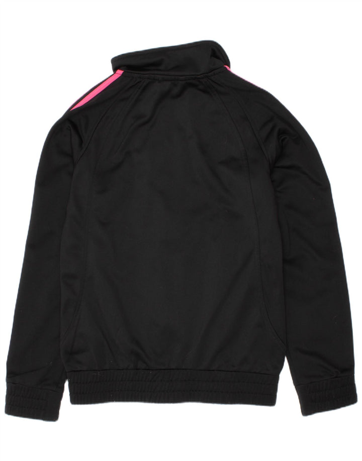 Adidas Pige Træningsdragt Topjakke 9-10 År Sort Polyester