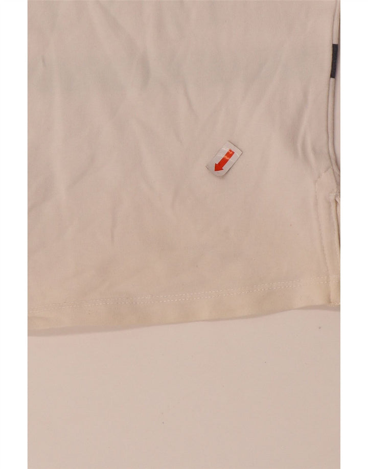 Tommy Hilfiger Boys Grafisk T-Shirt Top 13-14 år Off White Bomuld