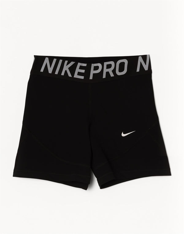 Nike Graphic Sports Shorts til kvinder UK 8 Small Black