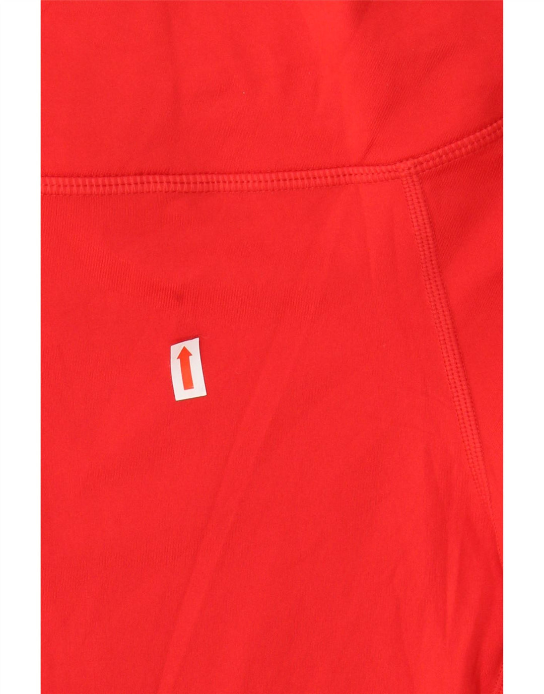 NIKE Dame Dri Fit Grafiske Crop Leggings UK 14 Large Red