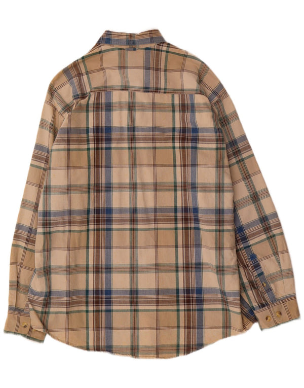 Timberland Herre Weathergear skjorte XL Beige ternet bomuld