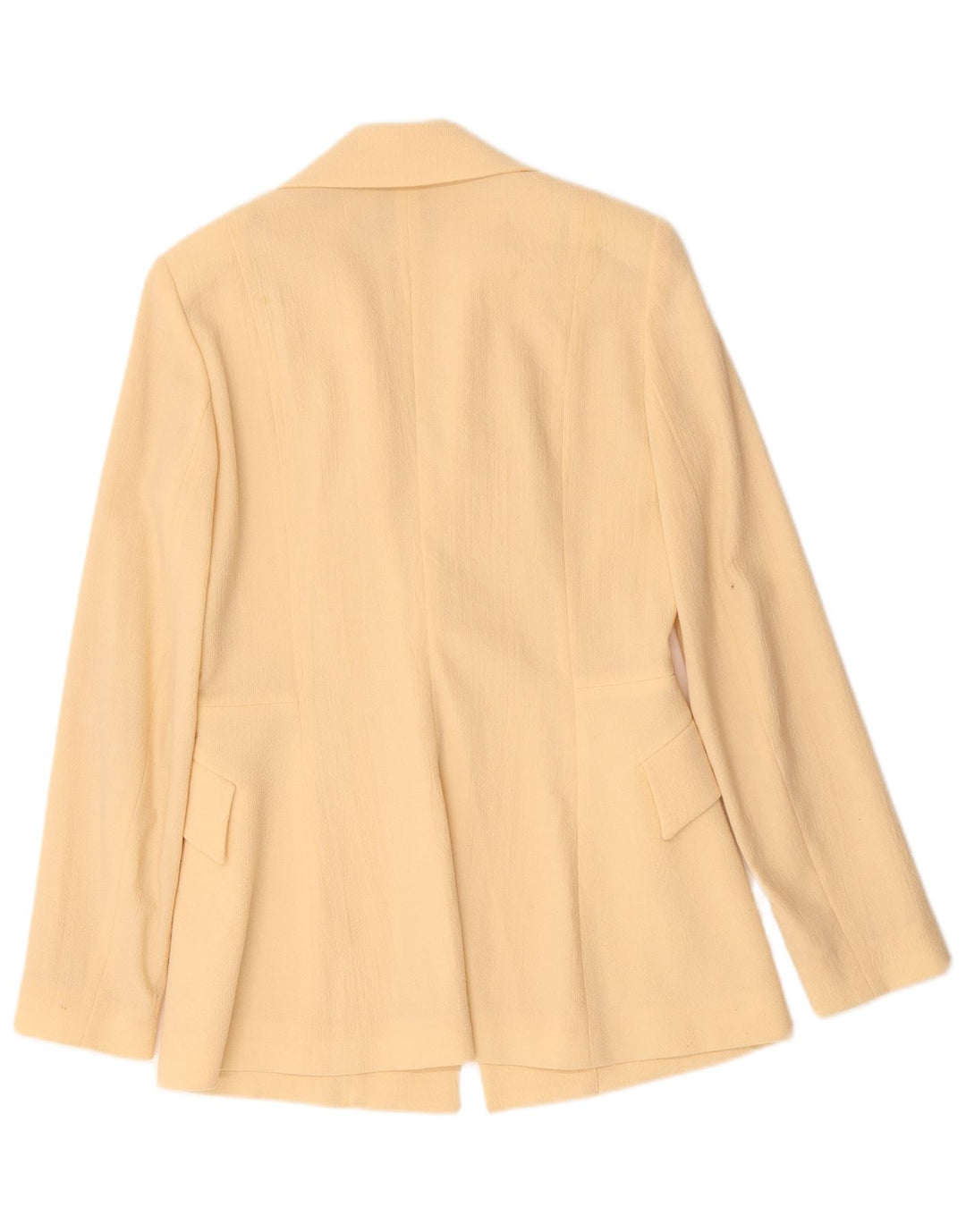 Kenzo Dame 2-knaps blazerjakke EU 40 Medium Beige Uld