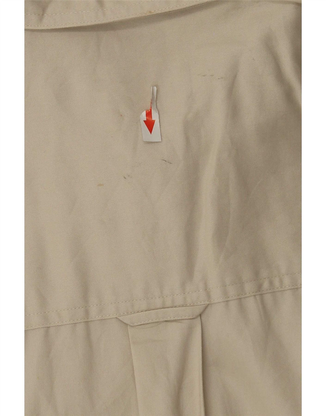 Chaps Herre Easy Care skjorte Stor beige bomuld