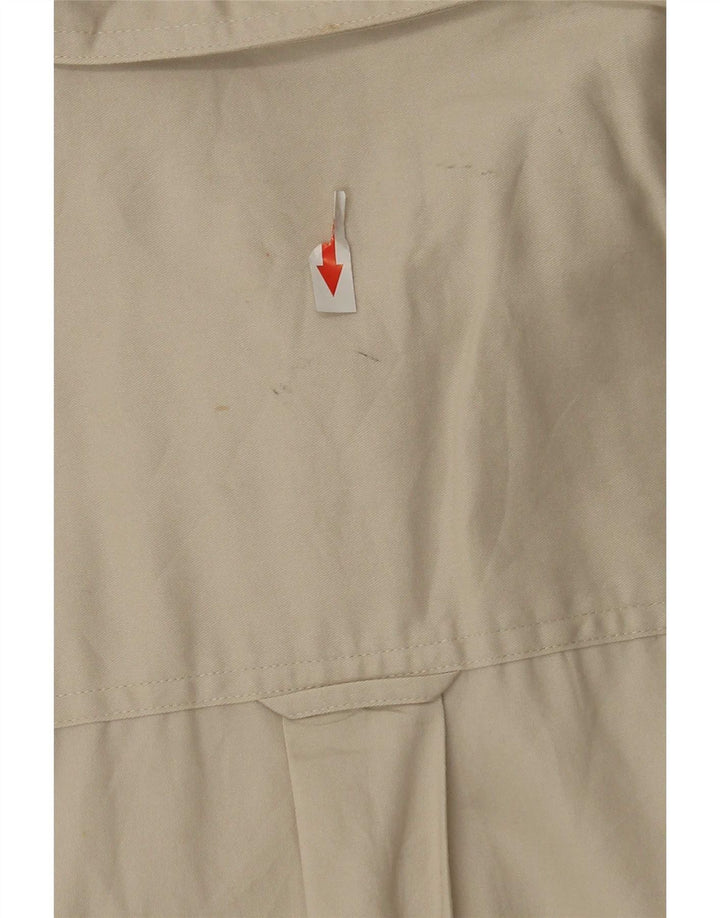 Chaps Herre Easy Care skjorte Stor beige bomuld