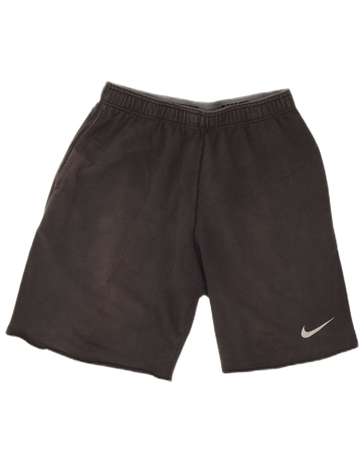 Nike Herre Dri Fit Sportshorts Medium Sort Bomuld
