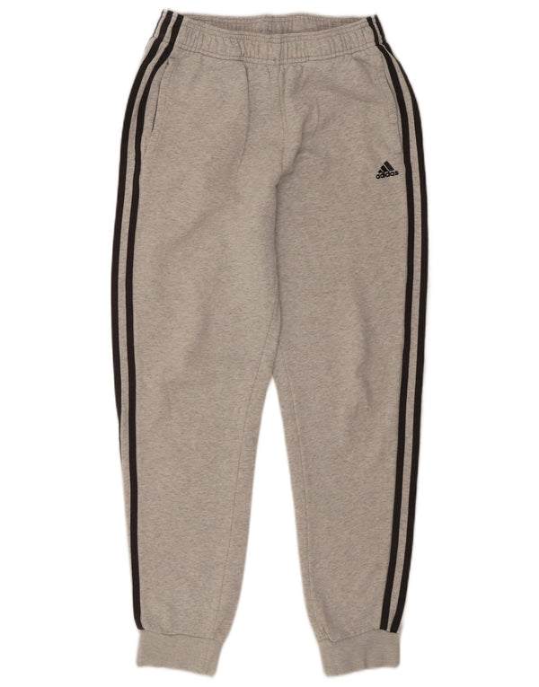 Adidas Træningsdragt til drenge Bukser Joggers 13-14 år Grå Flecked Bomuld