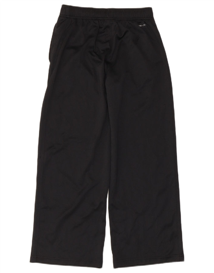 Nike Dame Capri Wide Leg træningsdragt Bukser UK 12 Medium Sort Polyester