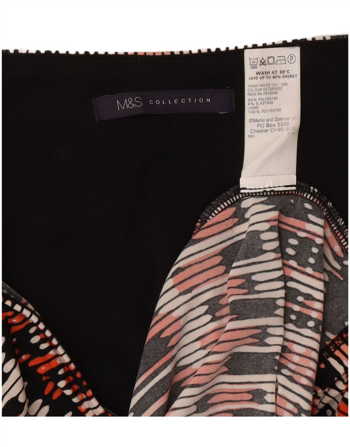 Marks & Spencer Womens Shift Dress UK 16 Large Multicolored Geometric