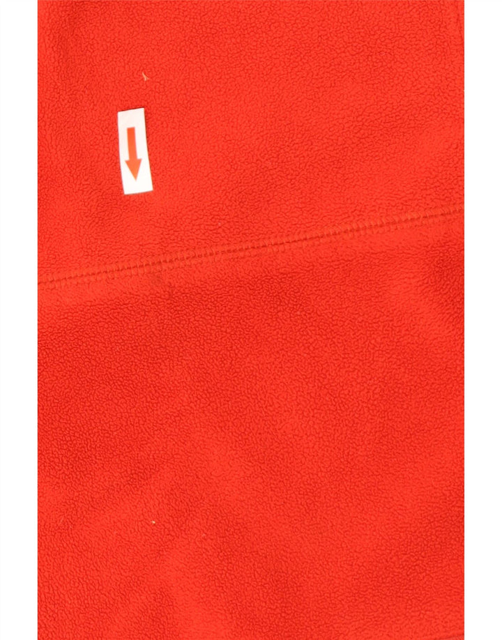 Asics Fleece Jumper med lynlås til kvinder Medium Rød Polyester