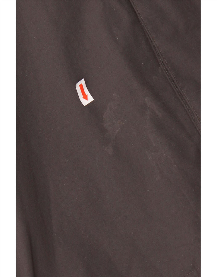 Jack Wolfskin Regnjakke til mænd UK 36/38 Medium Sort Polyamid