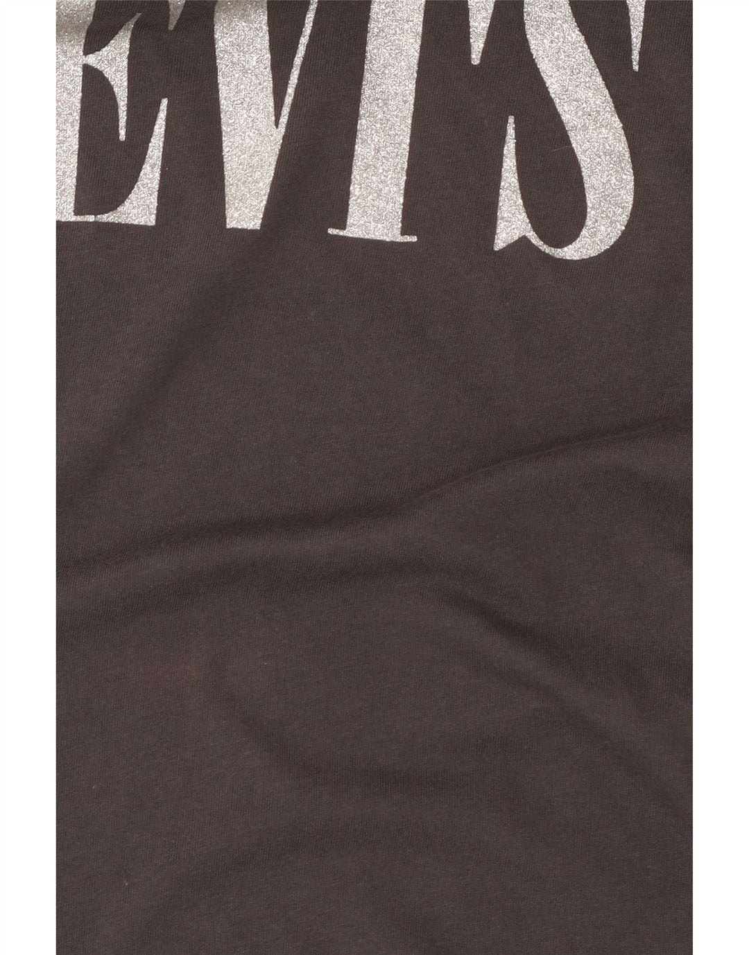 Levi's Grafisk T-shirt top til kvinder UK 6 XS Grå