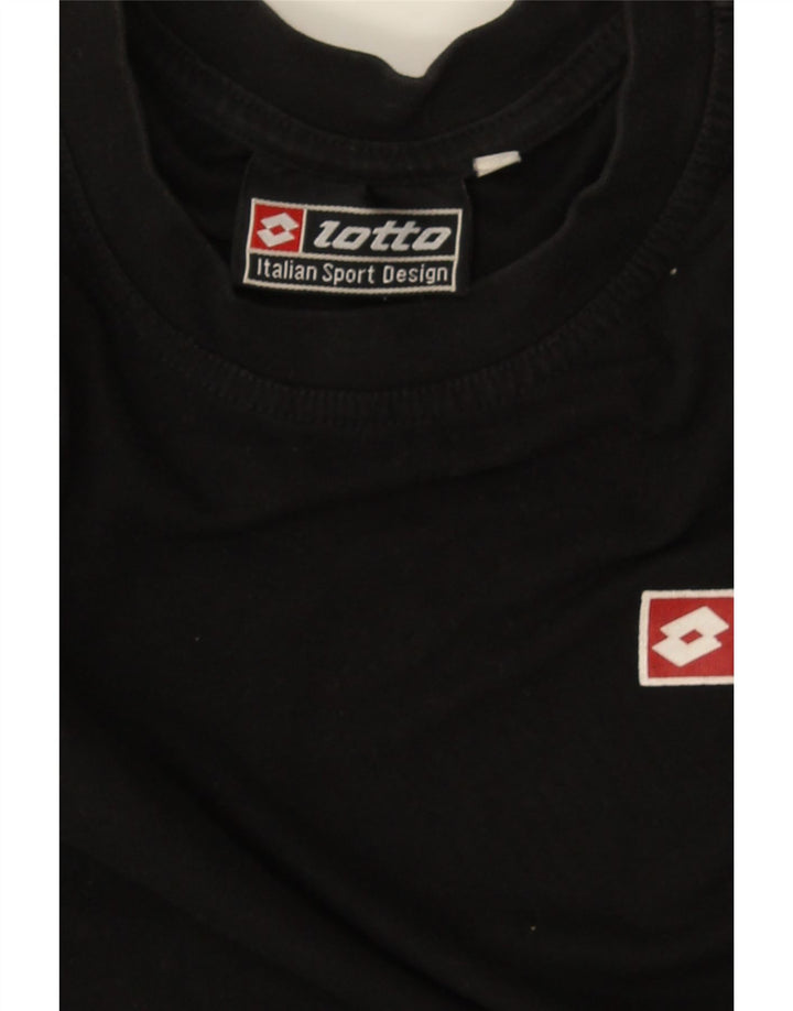 Lotto Herre T-Shirt Top Stor Sort