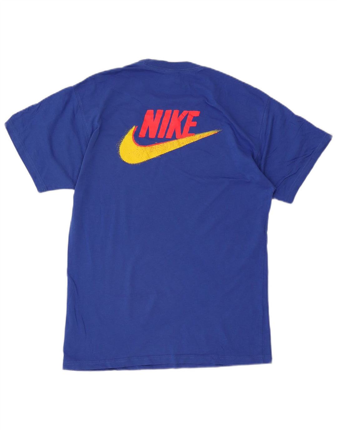 Nike grafisk t-shirt top til mænd, lille blå bomuld