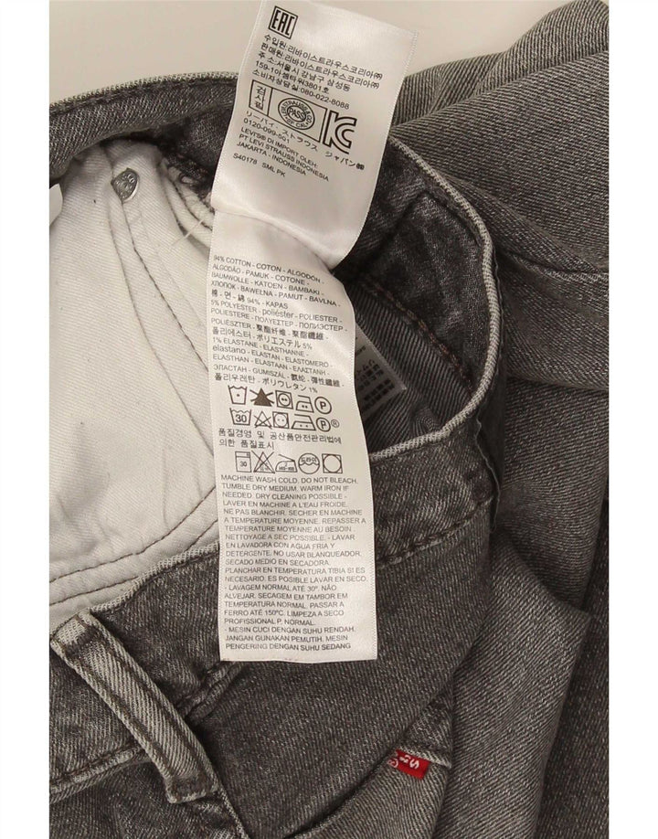 Levi's Herre 511 Slim Jeans W34 L30 Grå Bomuld