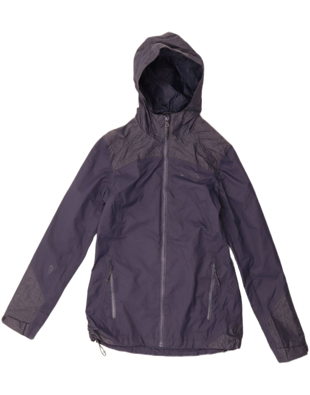 MOUNTAIN WAREHOUSE Regnjakke til kvinder UK 10 Small Navy Blue Colourblock