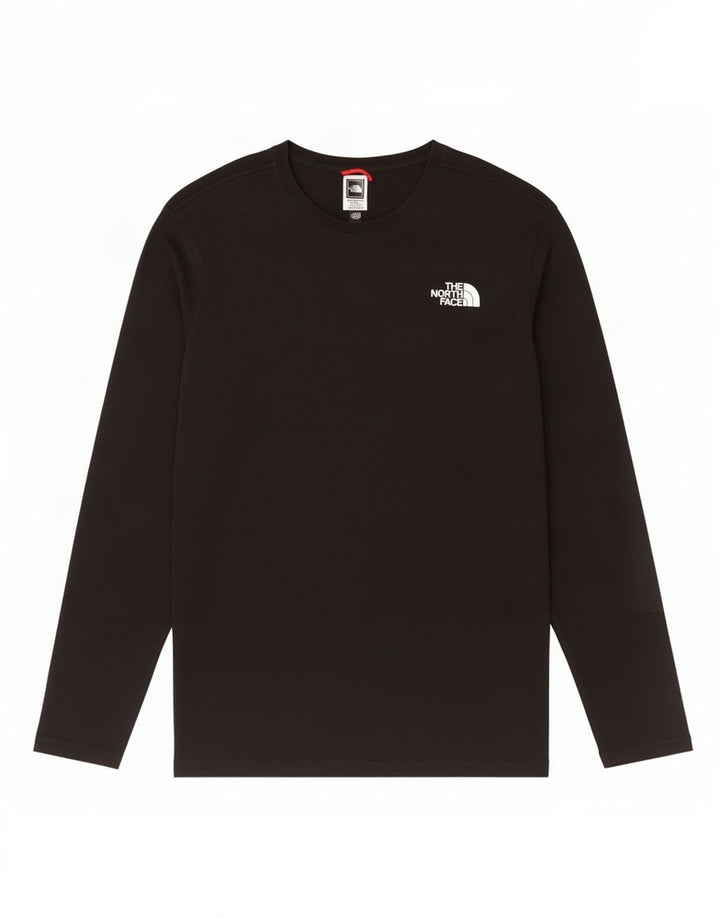 The North Face Herre Grafisk Top Langærmet Lille Sort Bomuld