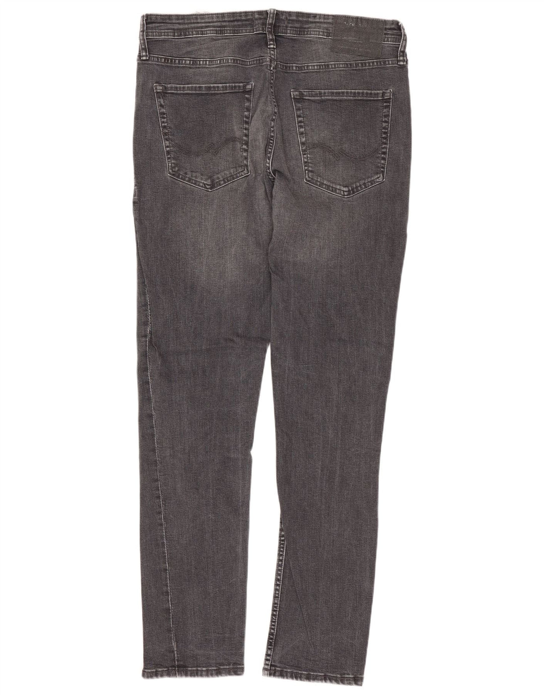 JACK & JONES Herre GLENN Slim Jeans W32 L32 Grå Bomuld