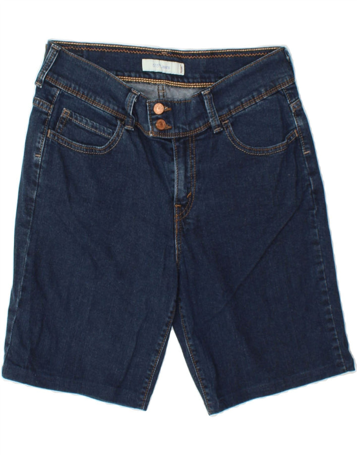 LEVI'S Womens 515 Denim Shorts US 6 Medium W28 Navy Blue Cotton Vintage Levi's and Second-Hand Levi's from Messina Hembry 