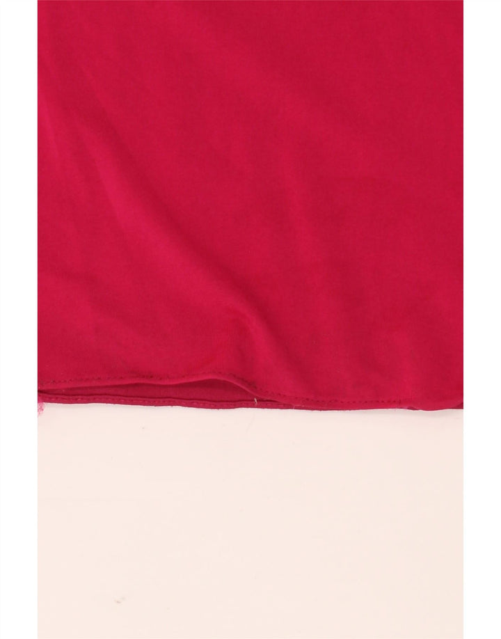 Coast Dame Maxi One Shoulder Kjole UK 8 Small Pink Acetate