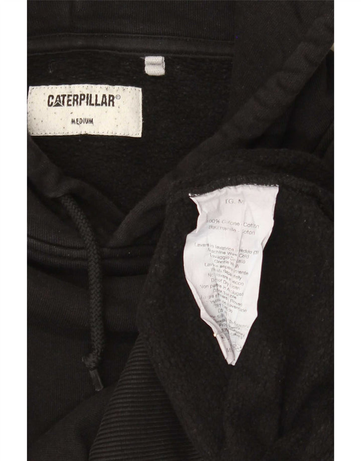 Caterpillar Herre hættetrøje Jumper Medium Sort Bomuld