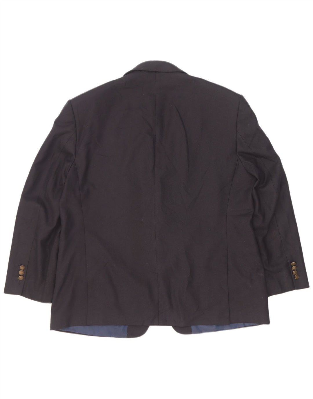 Marks & Spencer Herre 2-knaps blazerjakke UK 46 XL Marineblå polyester