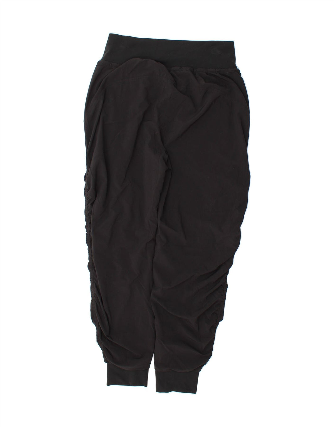 ATHLETA Womens Windbreaker Trousers US 2 XS  Black Polyester Vintage Athleta and Second-Hand Athleta from Messina Hembry 