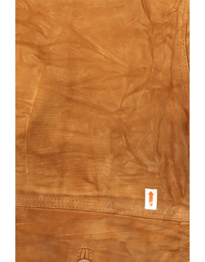 Mens Suede Bomber Jacket IT 52 XL