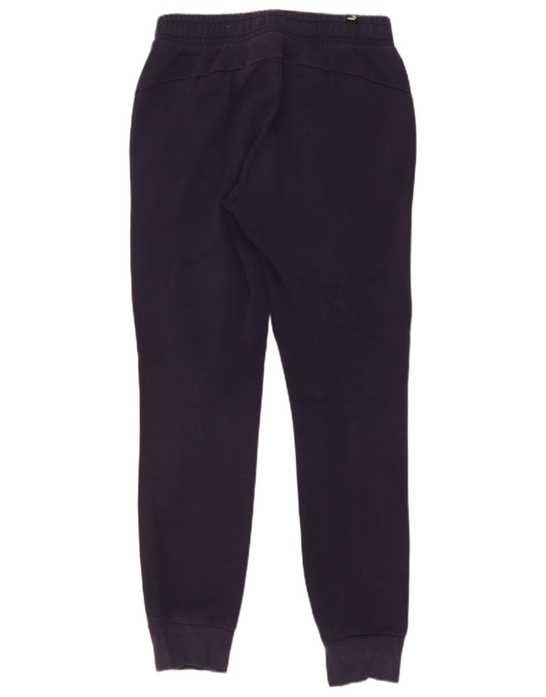 Puma herre træningsbukser joggingbukser Small Navy Blue bomuld