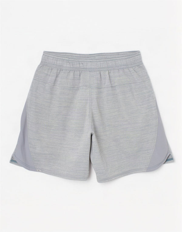 Under Armour Boys Sports Shorts 5-6 år Blå Flecked Polyester