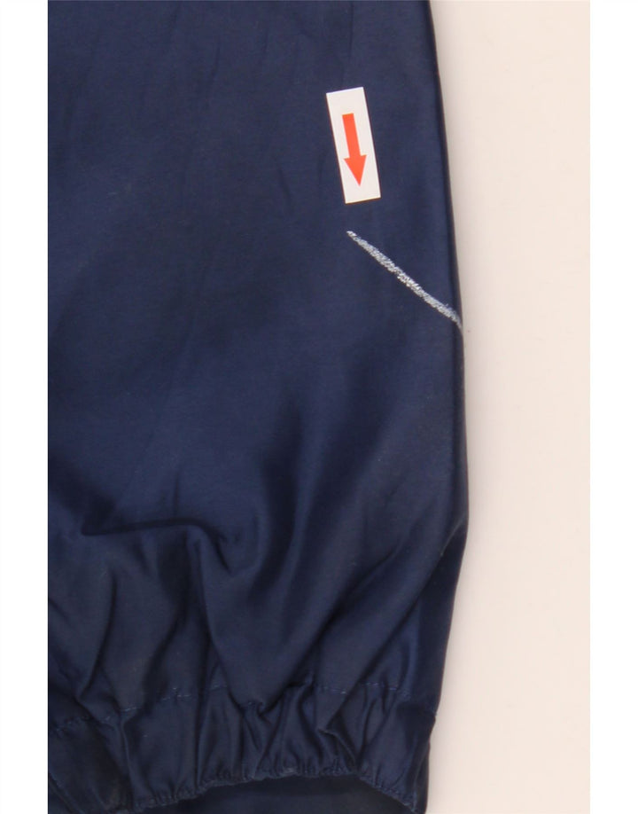 Chaps Herre Windbreaker Jacket UK 44 2XL Navy Blue Colourblock