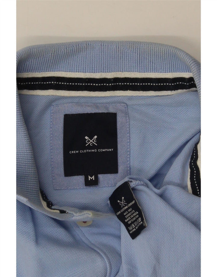CREW TØJ Herre poloshirt Medium Blue Bomuld