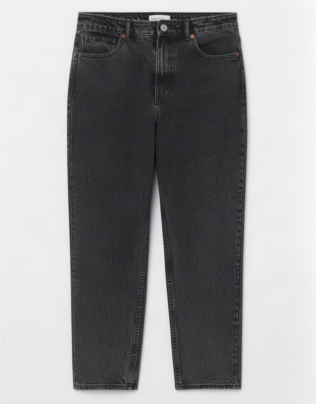 Zara Womens Tapered Jeans EU 40 Medium W30 L28 Sort