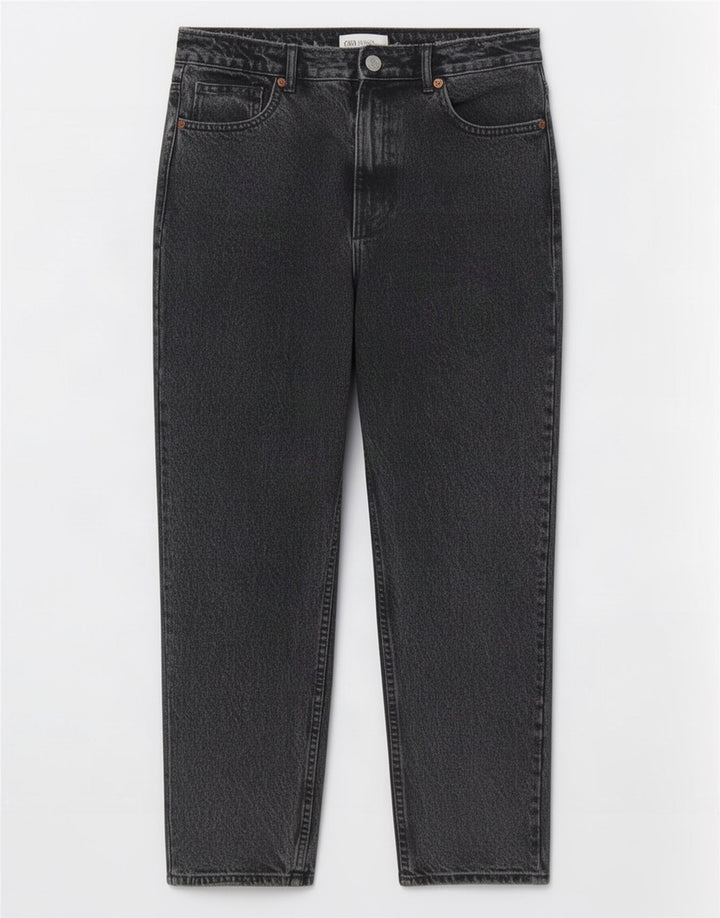 Zara Womens Tapered Jeans EU 40 Medium W30 L28 Sort