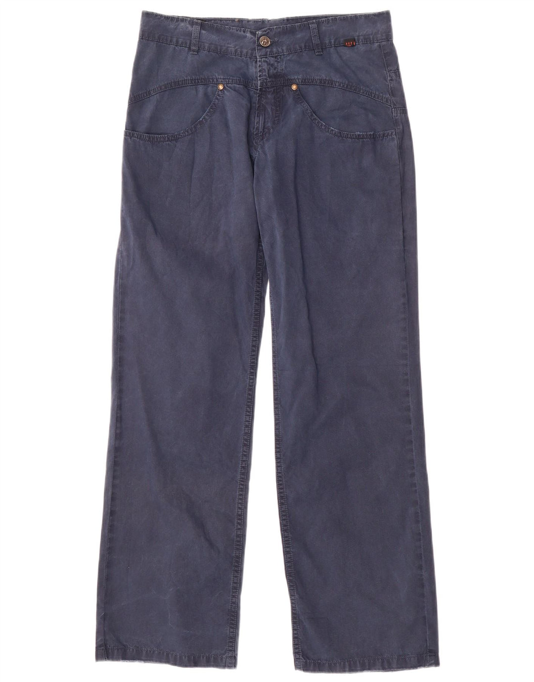 ROBERTO CAVALLI Herre Devils Straight Casual Bukser Small W29 L30 Blue