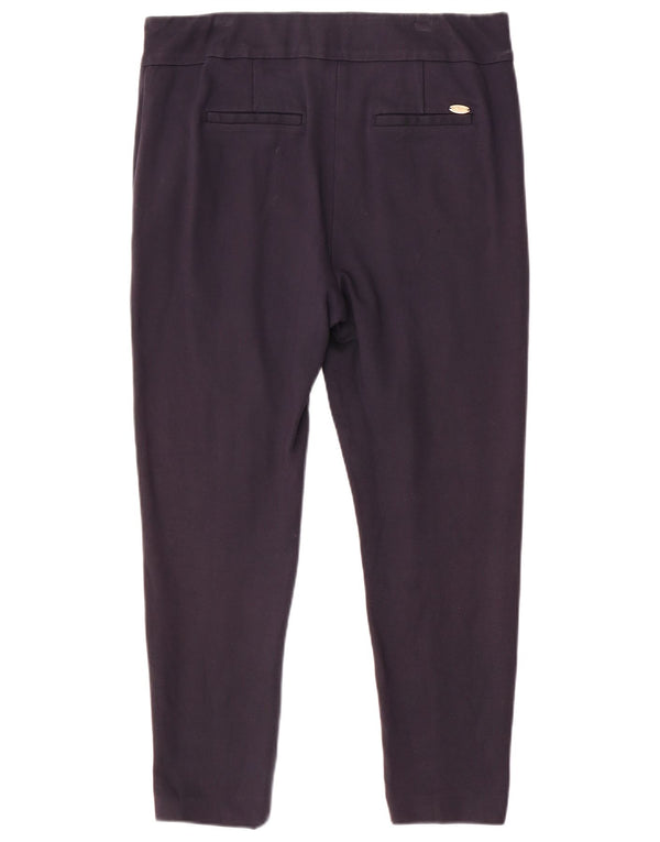 Marks & Spencer Dame Casual Bukser UK 16 Large W34 L27 Navy Blue