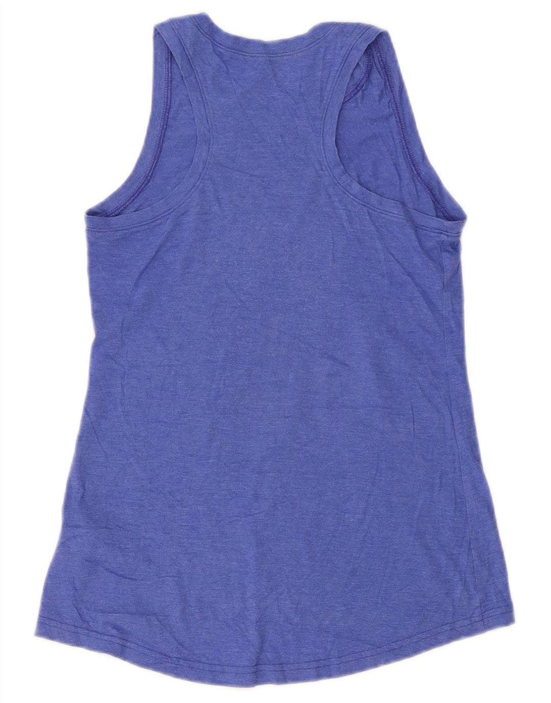 REEBOK Damevest Top UK 8 Small Blue Polyester