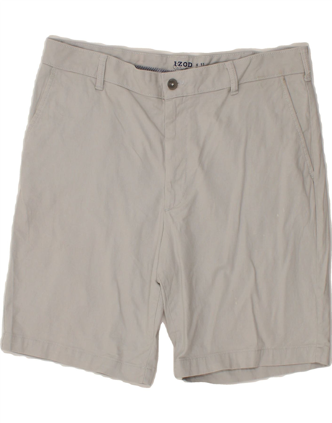 IZOD Mens Chino Shorts W36 Large Grey Cotton Vintage Izod and Second-Hand Izod from Messina Hembry 