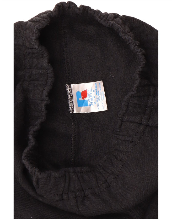 RUSSELL ATHLETIC Drenge træningsdragt bukser 13-14 år Medium sort bomuld