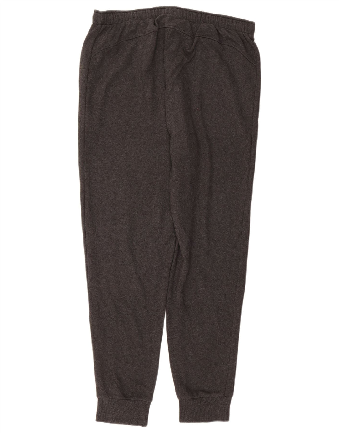 PUMA Mens Tracksuit Trousers Joggers XL Grey Cotton