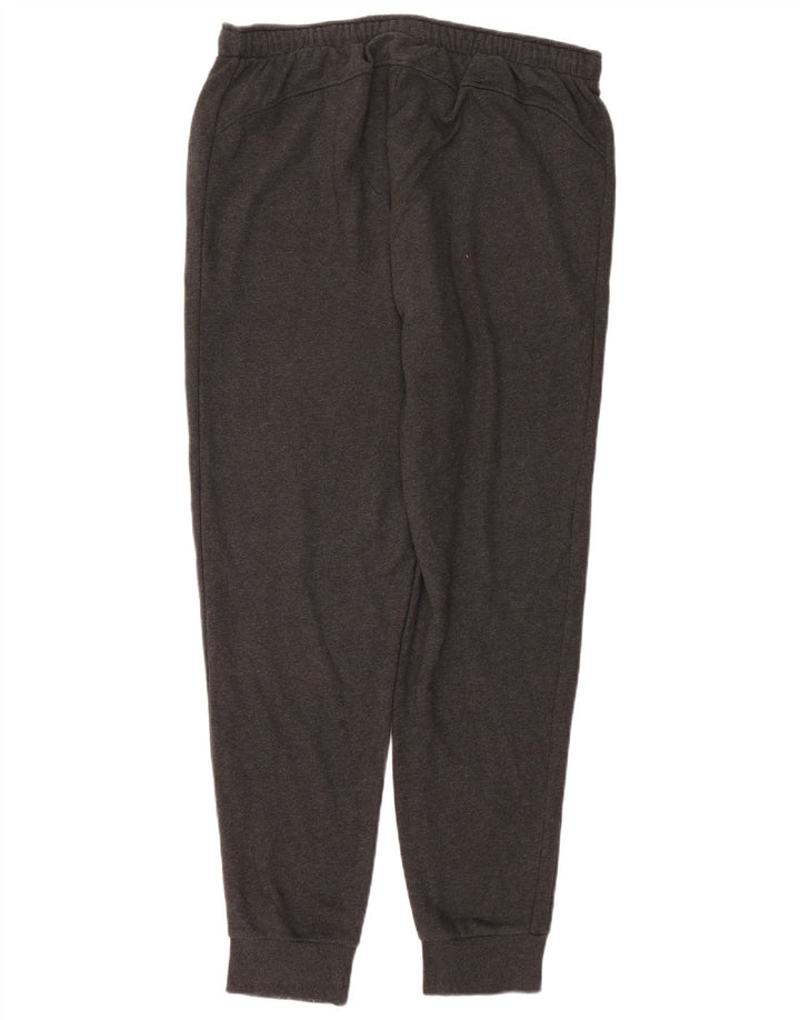 PUMA Mens Tracksuit Trousers Joggers XL Grey Cotton