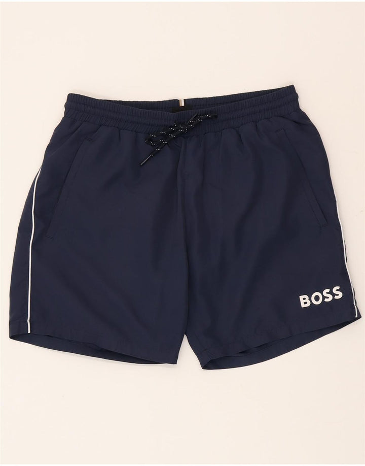 Hugo Boss Badeshorts til mænd Små marineblå