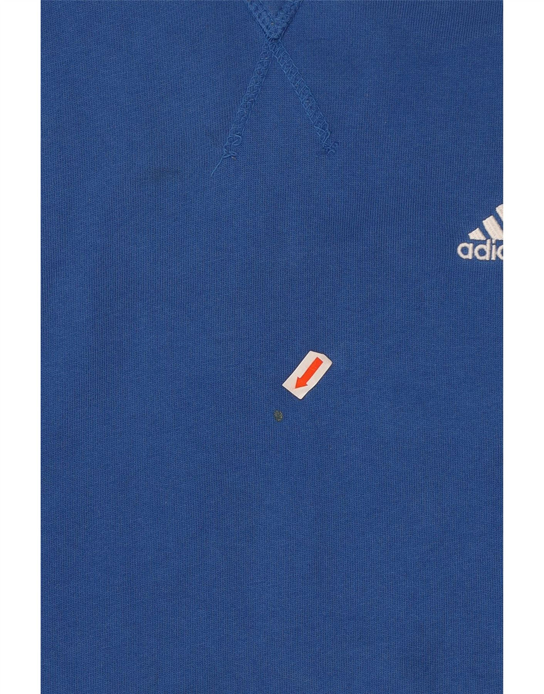 ADIDAS Mens Hoodie Jumper Large Blue Vintage Adidas and Second-Hand Adidas from Messina Hembry 