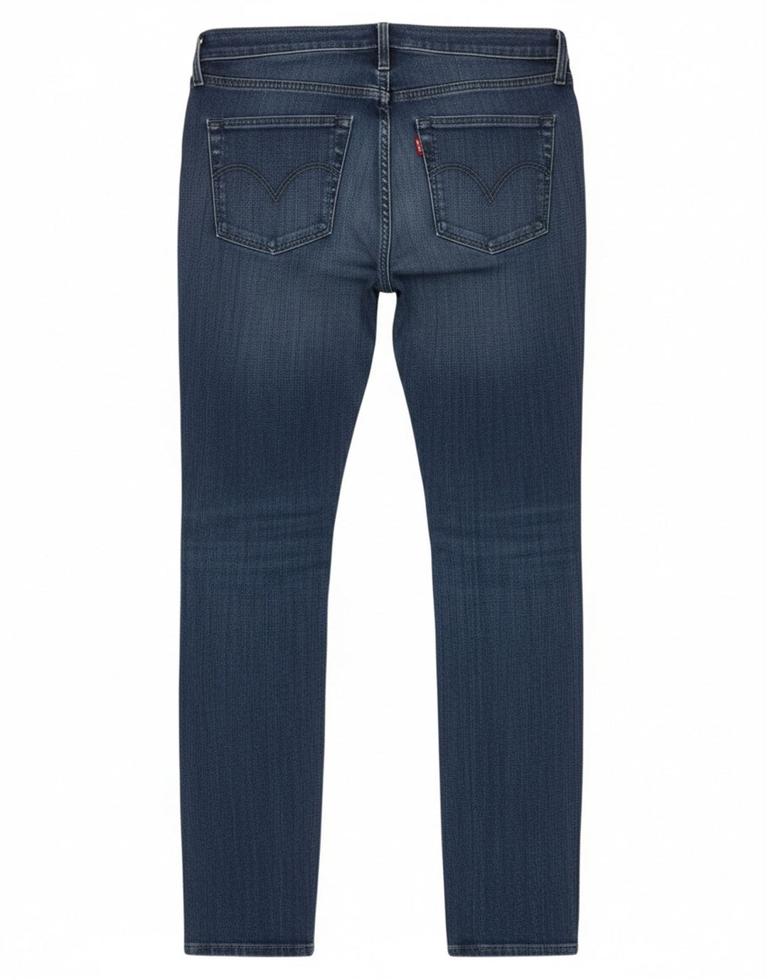 Levi's skinny jeans til kvinder W26 L34 blå bomuld