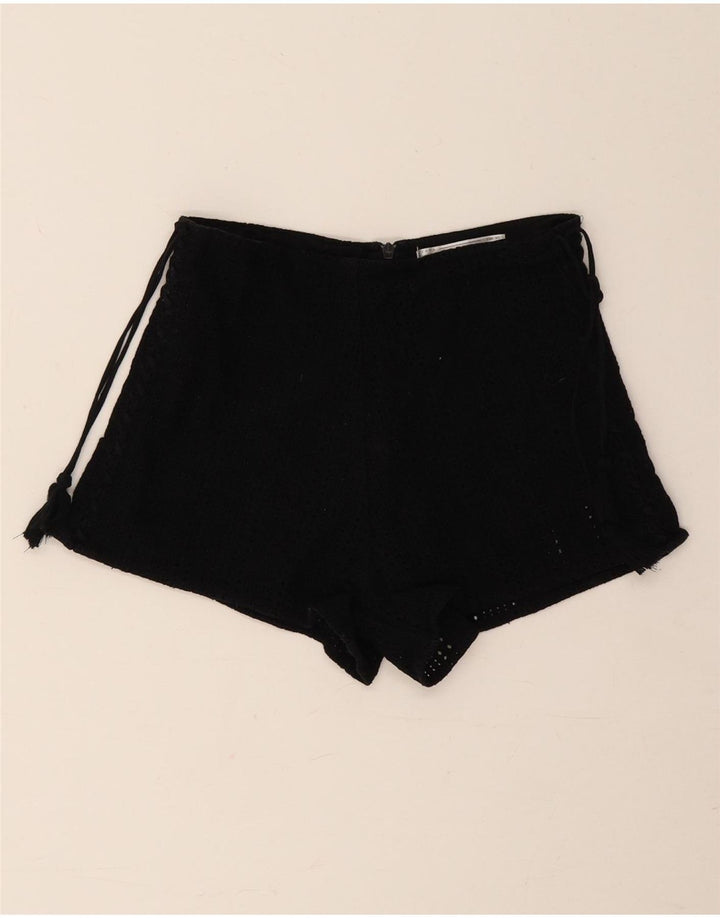 Zara Dame Trafaluc Hot Pants XS W24 Sort