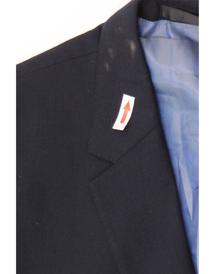 Marks & Spencer Herre Autograph 2 Button Blazer Jacket UK 42 Large Navy Blue