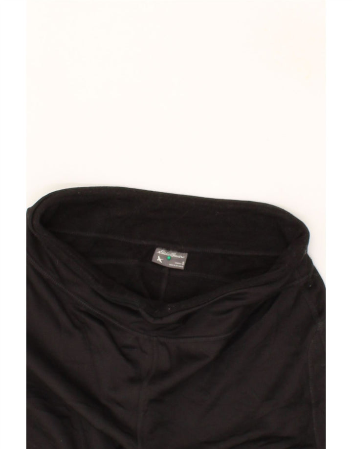 EDDIE BAUER Womens Tracksuit Trousers UK 10 Small  Black Polyester Vintage Eddie Bauer and Second-Hand Eddie Bauer from Messina Hembry 