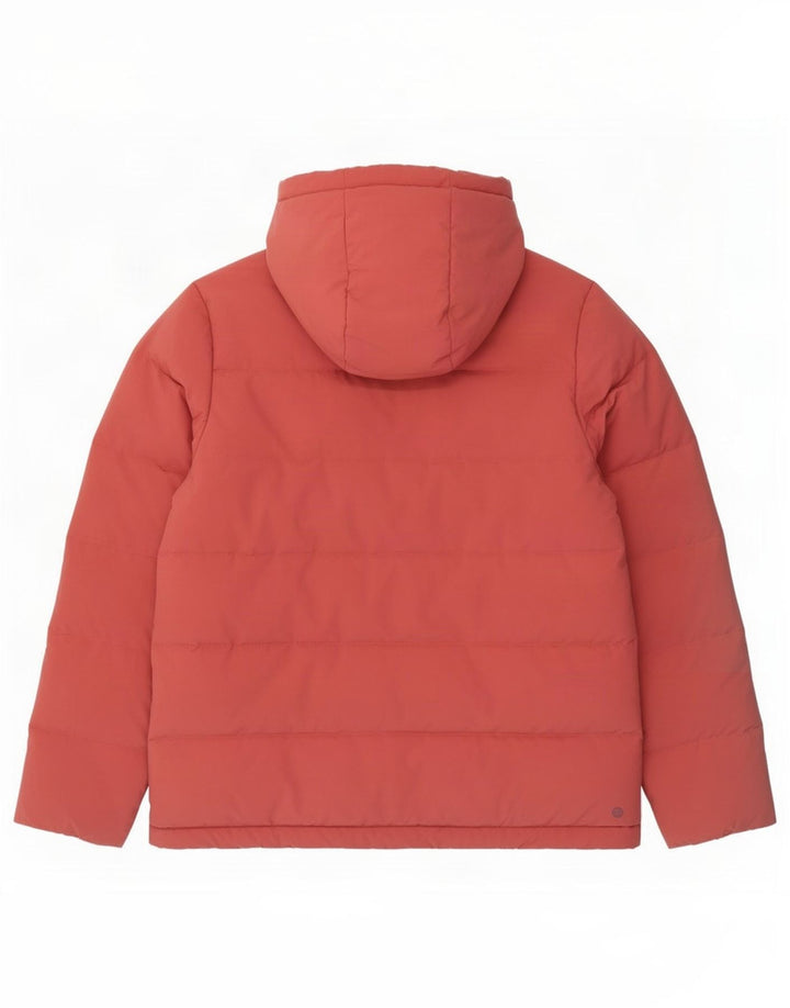 Adidas, polstret hættejakke til kvinder, UK 12/14 Medium Pink Polyester
