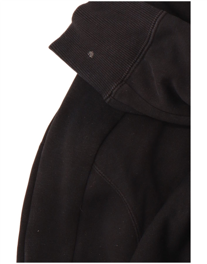 PUMA Grafisk hættetrøje til mænd Medium Sort Bomuld Sports