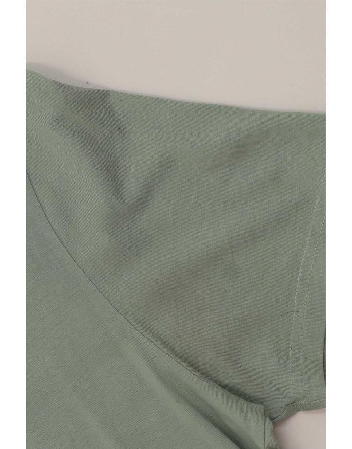 Lyle & Scott Herre T-shirt Top Stor grøn bomuld